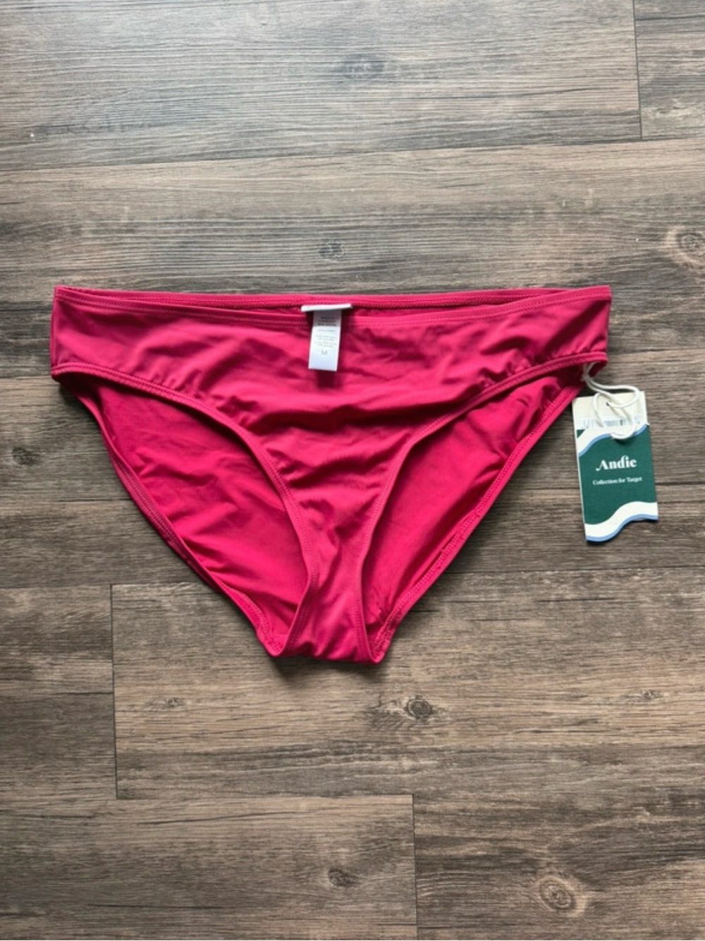 Andie Berry Pink Bikini Bikini Bottom